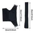 thumbnail image 2 of Shoulder Support Strap For Posture Correction And Injury Recovery During Workouts Training Yoga Yoga Blankets Thick Metal Straps Restorative Yoga Bolster Restorative Yoga Set High Density Cork Roller, 2 of 3