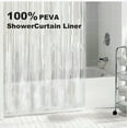 thumbnail image 6 of Inerposs Waterproof Shower Curtain, Plastic Shower Liners, 12 Hooks Included, Thickened Shower Curtain for Bathroom, Easy Installation Bathroom Accessories, 6 of 6