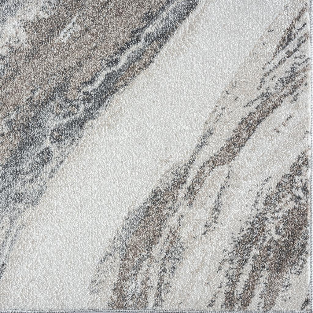 Luxe Weavers Geometric Abstract Gray 2x3 Art Deco Marble Swirl Area Rug
