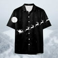 thumbnail image 5 of christmas shirts mens vacation shirts Button Down Tropical Holiday Beach Shirts Short Sleeve Casual Vacation, 5 of 7