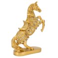 thumbnail image 2 of Estatua de caballo Bling Bling dorada, 2 of 12