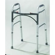 Folding 2-button walker, adult, case of 4