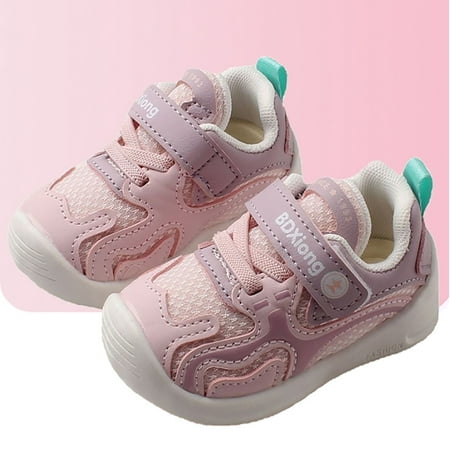 

Boys Shoes Girls Shoes Warm Boys Sneakers Toddler Tennis Shoes Boys Kids Sneakers Ventilated Toddler Sneakers Children s soft-soled sports shoes for girls Pink 17