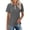 Dark Gray #014, variant on Womens Golf Shirt Summer 1/4 Zip Up Polo Shirts Short Sleeve Moisture Wicking Gym Workout Tops M
