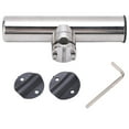 thumbnail image 2 of Pince sur Support de Canne à Pêche, Pince Réglable en Acier Inoxydable pour Bateau Kayak Yacht, 2 of 8