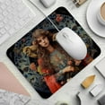 thumbnail image 2 of Bohemian Gaming Mousepad Square, 8.3x9.8 Inch Non-Slip Rubber Bottom Printed Mouse Mat for Office and Gaming, 2 of 5