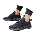thumbnail image 3 of Diabetic Shoes for Men on Orthopedic Adjustable Sneakers Wide Comfortable Walking Breathable Swollen feet Barefoot Shoe for Relief Foot Pain Neuropathy, 3 of 9