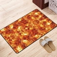 thumbnail image 3 of ZICANCN Area Rugs Doormat , Explosive Fire Flames Facecloth Non-Slip Floor Mat Rug for Living Room Kitchen Sink Area Indoor Outdoor Entrance 72"x48", 3 of 9
