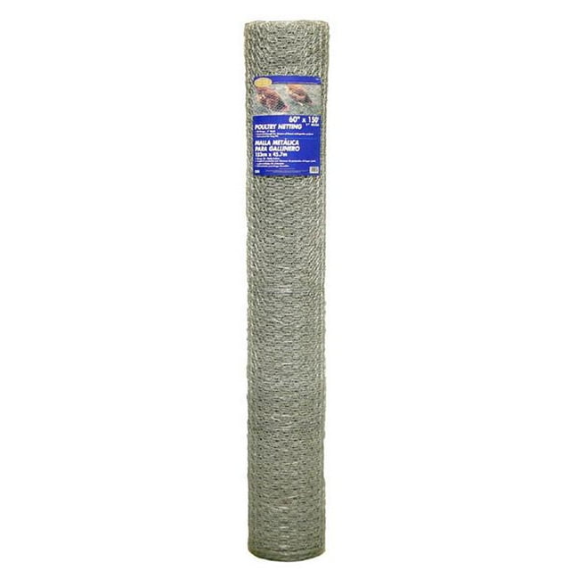 Midwest Air Technologies YardGard 72" x 150' Steel Poultry Fence Netting