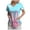 Light Pink, variant on Easter Scrubs Tops for Women Bunny Rabbit Graphic Side Slit Nursing Uniforms V Neck Short Sleeve Nurse with Pockets (Gold, XXL)