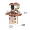 thumbnail image 3 of IMENGL Kitchen Playset With Real Sounds & Light Toy Accessories Set Pretend Food Toy Accessories Set For Toddlers Play & Cooking Stove With Steam For Toddlers Kids 3+ Years Early Classifying,Educati, 3 of 4
