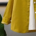 thumbnail image 5 of Abtuhar Toddler Boys Fall Winter Casual Outerwear and Jackets Print Turn‑down Collar Button Coat for 0‑10 Years, 5 of 5