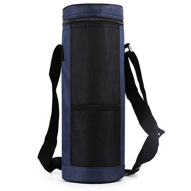 Bolsa Enfriadora de Botella de Agua Bolsa de Botella de Agua Universal Bolsa Enfriadora Aislada de Alta Capacidad Acampar Al Aire Libre Senderismo, Azul Oscuro