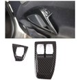 thumbnail image 2 of For Smart 2010-2014 Car Window Grass Lift Switch Cover Trim Decorative Sticker Accessories, Fiber, 2 of 5