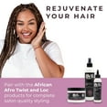 thumbnail image 7 of African Afro Twist Braid and Loc Cream for Styling Hair | Hair Smoothing and Styling Cream for Twist, Braid and Loc | Made Cruelty-Free with Natural Ingredients | 8 Fl Oz, 7 of 7