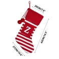 thumbnail image 3 of Christmas Stockings with Large Letters, Cute Striped Christmas Tree Pendant, Holiday Hanging Decorations, Xmas Tree Accessories, Home Holiday Decor, 3 of 5