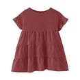 thumbnail image 2 of FDDMis Cute Tops Baby Tees for Teens White Tabk Top Camisas De Vestir Para Niños Clothes for Girls 4-6 6t Girls Clothes Girl Clothes Size 6, 9-10 Years, 2 of 4