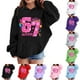thumbnail image 1 of 67 Niños con capucha Niñas 6 7 Meme Sudadera cómoda manga larga Suéteres divertidos 6 7 Número impreso Novedad manga larga con capucha Suéter de moda cómodo once once hoodie (verde,4-5 años), 1 of 4