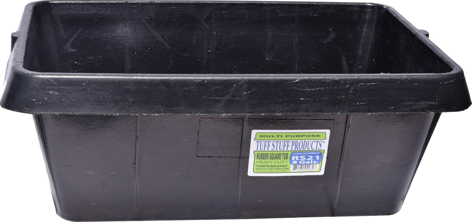 Tuff Stuff Products IncRubber Pan Black 21 Quart