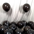 thumbnail image 1 of Globos negros de 12 pulgadas y 50 bolsas de globos de látex KIRIKOU de espesor para bodas de cumpleaños, duchas de bebés, graduación de fiestas navideñas decoradas con globos de helio, 1 of 5