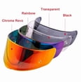 thumbnail image 4 of Visera de casco VCOROS FT2 Vector, Strada II y III cromada plateada, 4 of 4