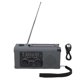 thumbnail image 1 of Solar Hand Crank Radio, Emergency LED Flashlight, 2000mAh Cell Phone Charger, Portable, Rechargeable, AM FM, NOAA Weather Forecast, 1 of 4