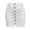 White, variant on Fgnfyis Women's Elegant and Alluring Fashionable Solid Color Denim Skirt Bodycon Fit Metal Button Mini Skirt Casual Skirt White XL