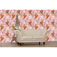 thumbnail image 4 of MuralsPrint Floral Peacock Removable Wallpaper - 10'ft H x 24''inch W, 4 of 4