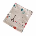 thumbnail image 1 of Cotton Blend Linen Home Storage Travel Use Printing Use Printing Bag Bag with the Drawstring, 1 of 8