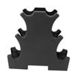 thumbnail image 1 of Estante de Mancuernas de 3 Niveles, Estante de Pesas de Ensamblaje rápido PVC PVC Para Gimnasio, 1 of 7