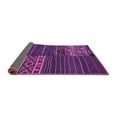 thumbnail image 2 of Ahgly Company Indoor Square Patchwork Purple Transitional Area Rugs, 3' Square, 2 of 4
