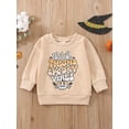 thumbnail image 3 of Qmyliery Toddler Girls Boys Halloween Casual Pullover Long Sleeve O Neck Letter Print Sweatshirt,0-6 Years, 3 of 9