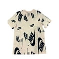 thumbnail image 3 of Nike AOP Tee Shirt DR7817-663 Black Pink All Over Print T-Shirt Choose Size (S), 3 of 3