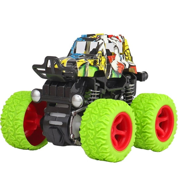 Powered Cars Toy Inertial Off-Road Vehicle Gift Friction Kids Toys For Boys Mini With Shockproof Colorful Monster Truck