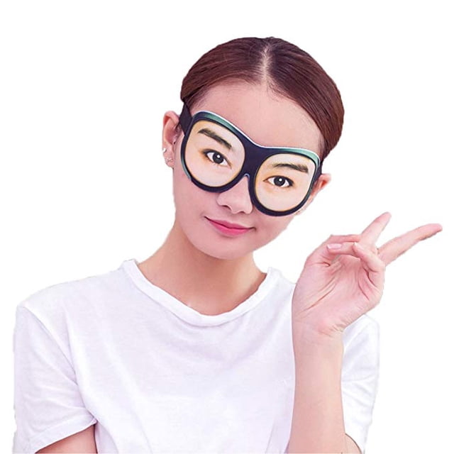 Sleeping Mask Creative Funny 3D Pattern Sleeping Eye Cover Blindfold Eyeshade