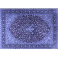 thumbnail image 1 of Ahgly Company Indoor Rectangle Persian Blue Traditional Area Rugs, 3' x 5', 1 of 4