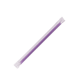 thumbnail image 5 of Karat 7.75'' Giant Straws (8mm) Poly Wrapped - Purple - 5,000 ct, 5 of 5