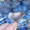 thumbnail image 5 of joogoo Owl Bloom Flower Pattern Men's Cycling Jerseys Mountain Bike Short Sleeve Tops L, 5 of 7