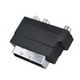 thumbnail image 4 of Adaptador SCART macho a 3 RCA hembra TV AV S-Video Conector de interruptor de salida de entrada, 4 of 8