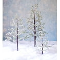 thumbnail image 3 of Plow & Hearth Medium Lighted Snowy Pine Tree with 90 Lights, 60"H, 3 of 5