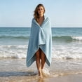 Bath Towel, Double Sided Plush Towel, Large Absorbent Quick Dry Towel ...