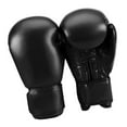 thumbnail image 5 of Vsenkes Adult Boxing Gloves PU Leather Breathable for Kickboxing Muay Thai Taekwondo Black, 5 of 9