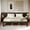 Dark Walnut, variant on Queen Size Bed Frame, Solid Wood Platform with Wood Slat Support, No Box Spring Needed, Natural