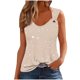 thumbnail image 2 of Puntoco Camisola básica para mujer, camiseta sin mangas de color liso para mujer, camiseta sin mangas holgada, 2 of 4