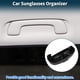 thumbnail image 3 of Estuche para Gafas de Sol de Bargains Únicos para Peugeot 308 14-24 Soporte de Gafas Caja de Almacenamiento Plástico ABS Negro 1 Juego, 3 of 7