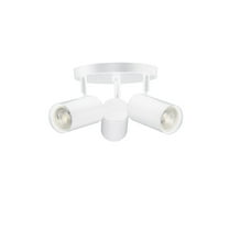 Dainolite 3 Light Spot Light in Matte White