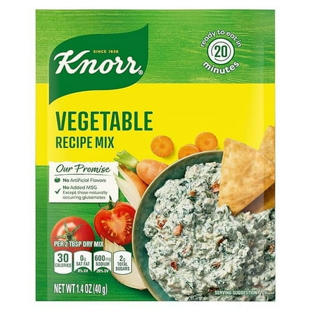 1x Knorr Soup Mix and Recipe Mix Vegetable For Soups, Sauces and Simple Meals No Artificial Flavors 1.4 o