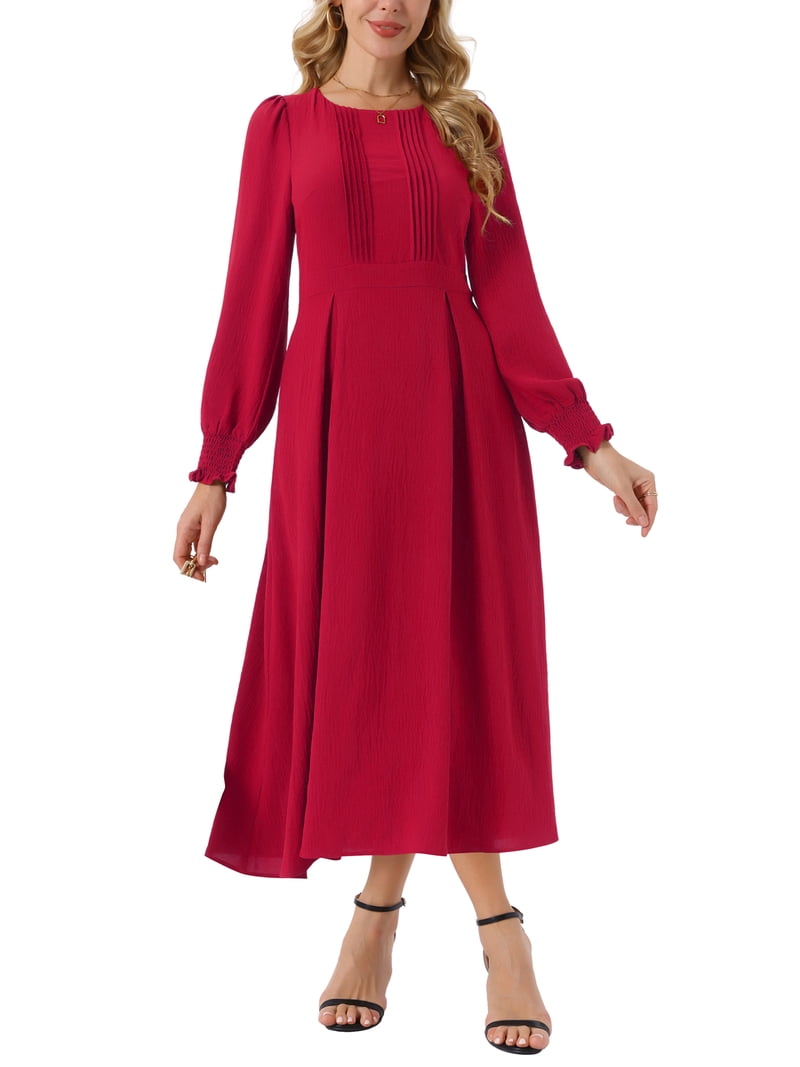 frilled dresses for women Auguste Tiered Frill Strappy Back Dress Ivory The flirty frill neckline + ruffle sleeves give it the perfect feminine touch INSPIRE CHIC Women's Dress Crewneck