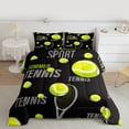thumbnail image 2 of Castle Fairy Summer Tennis 2Pcs Bedding Comforter Set for Teens Girls Boys,Sport Gamer Twin Comforter Sets,Ball Gaming Breathable Bedding Set,Lightweight Room Decor, 2 of 8