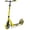 Leopard, variant on SereneLife Lightweight and Foldable Kick Scooter - Adjustable Scooter for KID and Teens , Alloy Deck with High Impact Wheels (Aqua on Black)